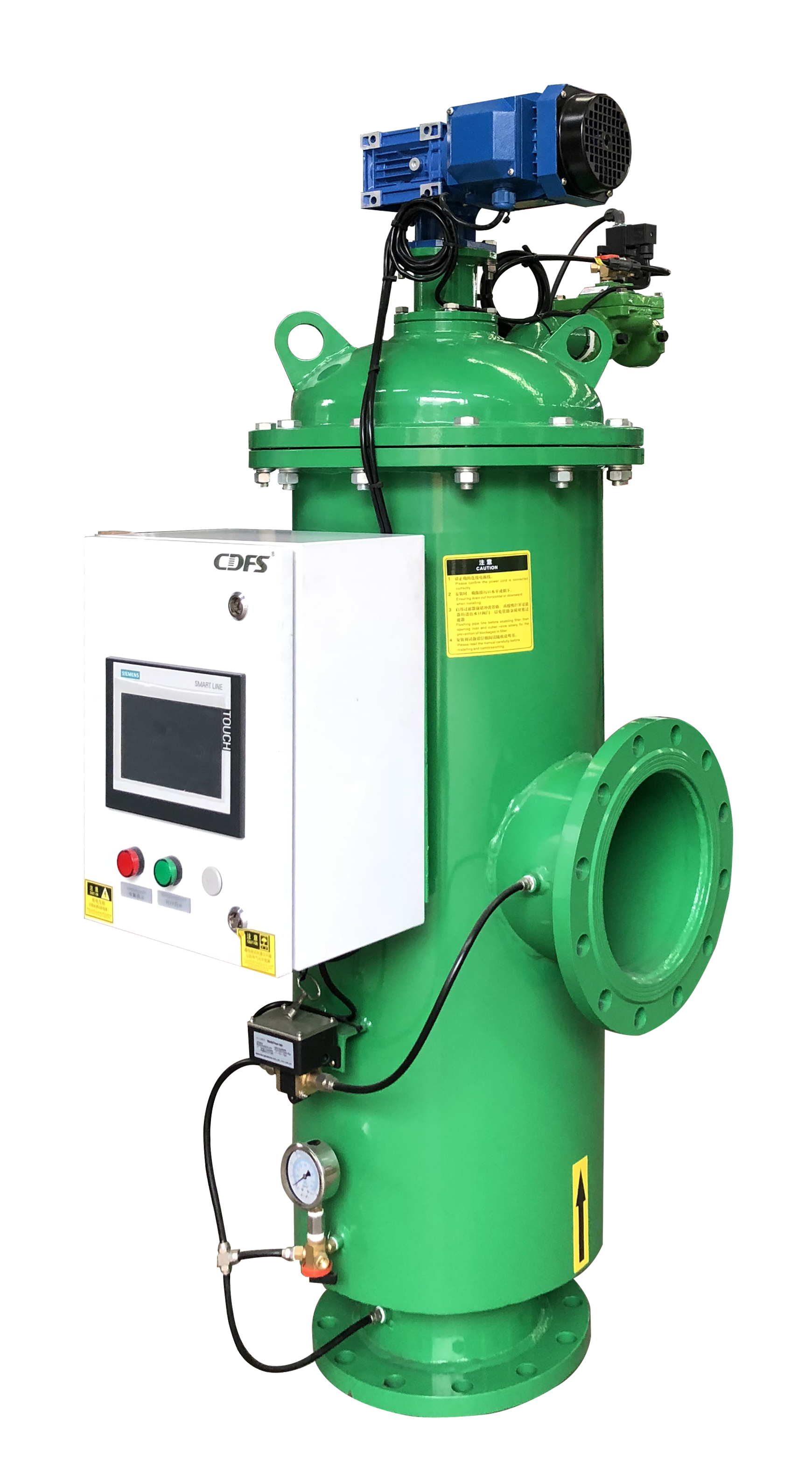 自清洗過濾器如果出現(xiàn)高溫應(yīng)該怎么處理？