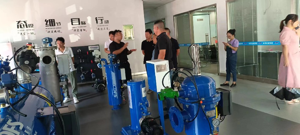 汨羅人大代表一行考察多靈過濾系統科技園，確保安全生產