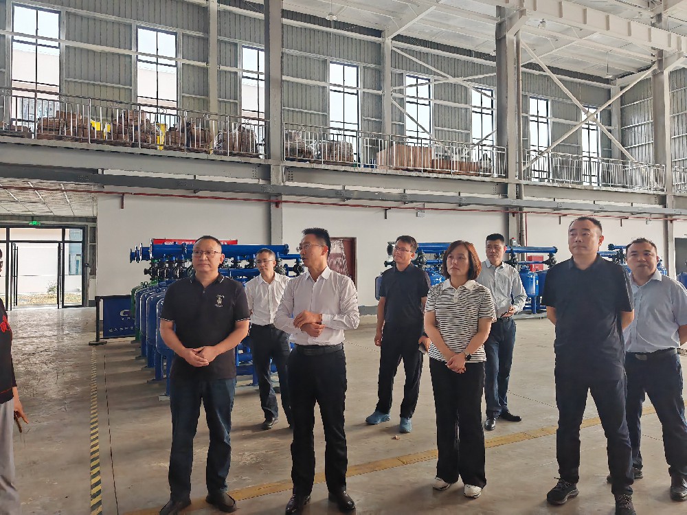縣領(lǐng)導(dǎo)調(diào)研多靈環(huán)保，共謀高新區(qū)綠色發(fā)展